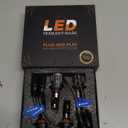 Compatible with Silverado 1500 2007-2022; Silverado 2500 3500 2008-2022 Light Bulbs High and Low Beams, 4 pcs