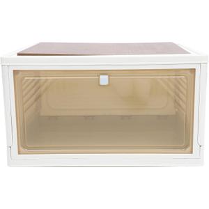 Alipis Storage Bins Plastic Containers Plastic Bins for Storage Plastic Storage Containers with Lids Clothes Container Camping Storage Bin Lidded Storage Bin Pants Foldable Wood