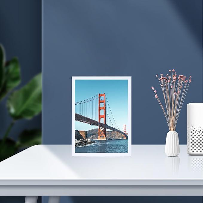 OMISHE 11x15 inch Picture Frame White for Wall Hanging, 11 x 15 Frame Wall Mounting Horizontally or Vertically, 11 by 15 Wall Gallery Photo Frame, White