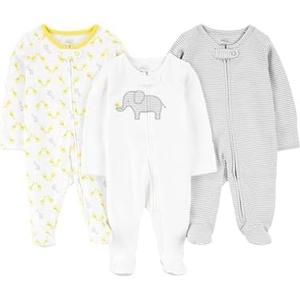 Simple Joys by Carter's Baby 3-Pack Neutral Sleep and Play, New Born