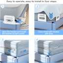 Bed Sheet Holders Keep Sheets Tight Heavy Duty Foldable Bed Sheet Holder Corner Fitted Sheet Straps Fit All Mattress Size Easy Installation