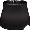 Dogit Elevated Dog Bowl, Stainless Steel Dog Food and Water Bowl for Large Dogs, Black, 73752