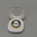 Smart Ring For Women Men, Health Tracker with Heart Rate/Blood Oxygen/Blood Pressure/Sleep Monitoring/Step Counting, IP68 Waterproof Fitness ring, No App Fees for iPhone & Android (Rose Gold, 13#)