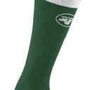 For Bare Feet Unisex Nfl Cozy Feather Compression Varsity Stripe Team ColorSocks (Green, S)