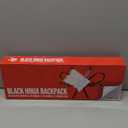 Morph Sleek Black Ninja Costume Accessories, Ninja Swords for Kids with Back Strap Kids Boys (One Size)