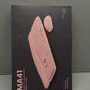 Pink Quiet Wireless Keyboard and Mouse Combo, 2.4G Ergonomic Wave Key Board with Cushioned Plam Rest, Full-Size Soft Typing Keyboards, 3 DPI Adjustable Silent Mouse for Computer/Laptop/Windows/Mac