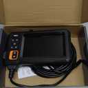 Endoscope Camera with Light, Borescope Camera with 4.3" IPS Screen, 1920P HD with 8 LED Lights, 16.4FT Semi-Rigid Cord Bore Scope, Gadgets for Men & Tools for Men