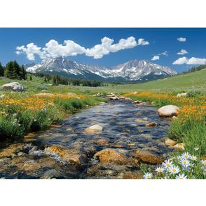 300 Pieces Nature Puzzle for Adults,Maroon Bells Mountain Lake Landscape Large Piece for Kids Adults Teens,Recycled Paper,Glossy & Sturdy Pieces,Challenging Puzzle & Perfect Family Game (20.5 x 15 In)
