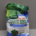 Scotts Turf Builder Grass Seed Sun and Shade Mix  Grass Seed Plus Lawn Fertilizer and Soil Improver, Covers Up to 2,240 sq. ft., 5.6 lb.