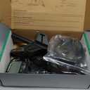 Metal Detector for Adults Professional, Waterproof Pinpoint, High Accuracy Gold and Silver Detection, Underwater and Beach Use, 10'' IP68 Coil, Bigger LCD, New Advanced DSP Chip, Black