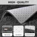 FinRec 5x8 Feet Grey Rugs for Living Room Bedroom, Fluffy Shaggy Area Rug, Non-Slip Soft Shag Rug for Nursery Kids Room Dorm Room Home Decor, Indoor Plush Floor Carpet