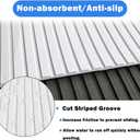 HZCHIONE Boat Flooring EVA Foam Boat Decking White 94"x35" Non-Slip Boat Mat Self-Adhesive Foam Boat Deck Flooring Carpet Mat Rolls for Kayak Deck Boat Yacht Flooring Motorboat