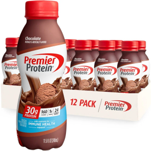 Premier Protein Shake, Chocolate, 30g Protein 1g Sugar 24 Vitamins Minerals Nutrients to Support Immune Health, 11.5 fl oz (Pack of 12), Best Before 09/09/2025 Premier Protein Shake, Chocolate, 30g Protein 1g Sugar 24 Vitamins Minerals Nutrients to Support Immune Health, 11.5 fl oz (Pack of 12), Best Before 09/09/2025