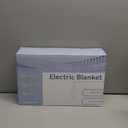 Electric Heated Blanket King Size, Dual Control Fast Heating Sherpa Blanket, 8 Heating Levels & 10 Hours Auto Off, Machine Washable with ETL & FCC Certified, Green