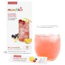 Munchkin Milkmakers Lactation Drink Mix Supplement with B Vitamins/Collagen/Fenugreek & Milk Thistle for Breastfeeding Moms, Berry Lemonade, 12 Count, Expiry: 07/01/27