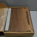 Lap Desk for Laptop - Laptop Tray with Cushion, Portable Lap Desk for Lap, Adjustable Lapdesk, Couch Lap top Table for Work, Ergonomic Lap top Stand for Bed (Walnut)