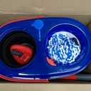 O-Cedar RinseClean Spin Mop & Bucket System + 2 Extra Mop Heads | Clean with Water | Removes 99% of Bacteria