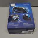 Philips Norelco Shaver 3900 Series, Wet and Dry Electric Shaver, P-Cap, Travel Pouch, Charging Stand, Storm Blue, Model S3341/92 (Silver New)