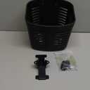 AlveyTech Front Basket Assembly for Go-Go ES and Pride Travel Pro Scooter - Replacement Black Oval Tiller Basket for GOGO & Mega Motion/Windermere Motion Rascal 3 & 4 Mobility Scooters (ACCASMB2606)