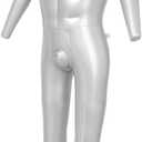 Newsmarts Male Inflatable Full Body Mannequin, Shirt & Pant Display Dummy Torso Model (1 PC)