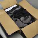BDK PolyPro Car Seat Covers Full Set in Gray on Black, Front and Rear Split Bench Seat Covers for Cars, Easy to Install Car Seats Cover Set and Accessories for Auto Trucks Van SUV - Gray