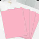 Office Pink Copy Paper, Colored Printer Paper, Copy Paper for Printer, 118 Sheets