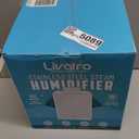 Stainless Steel Humidifier, 3L Warm Mist Humidifier, Easy Clean with Warm Steam Humidifier, Healthy Air Mist Humidifiers for Bedroom Living Room, with Sleep Mode and Auto-off Setting