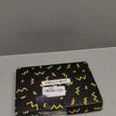 MOONSHOW Short Wigs for Black Women Brown Pixie Cut Wig with Bangs African American Wigs for Black Women Short Curly Afro Wigs Synthetic Brown Curly Bob Wig