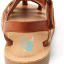 Simple Joys by Carter's Girls Freya Sandal (Brown, 4 Toddler)