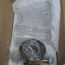 Mid-Century Modern Wall Lights with Crystal Glass Shade, 2-Light Glass Bathroom Vanitys Lights Gold Wall Sconces, Indoor Up Down Wall Mounted Lamps for Living Bedroom Hallway Hardwired (Umbrella)