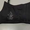 Vertvie Womens Seamless Bra No Underwire Comfort Push Up Bras Buttery Soft Wireless Bralette Full Coverage Sport Everyday Bra (X-Large, Black)