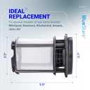 BlueStars W10872845 Dishwasher Pump Filter Cup Replacement Part - Fit for Whirlpool Kenmore Amana KitchenAid Dishwashers - Replaces 8579307 W10056425 W10056426 W10142911
