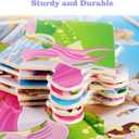 Wooden Puzzles for Toddlers 3-5 Years Old(Set of 6), 9 Pieces Preschool Educational and Learning Animal Jigsaw Puzzle Toy Gift Set for Girls (Princess)