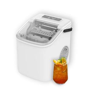 Countertop Ice Maker 9 Ice Cubes in 6 mins Portable and Compact Ice Maker Machine with Self-Cleaning for House Party/Office/Camping