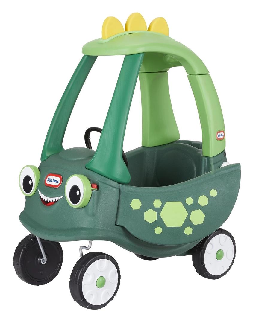 Little Tikes Cozy Coupe Dinosaur Large Green Ride-On Toy