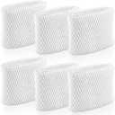 WF2 Humidifier Filter Replacement for Vicks V3500 V3100 V3900 V3700 VEV320,Kaz 3020 & Re-Lion WA-8D Cool Mist Humidifiers,Pack of 6 by TOMOON