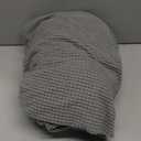 H.VERSAILTEX Super Stretch Individual Seat Sofa Covers Slipcover Sets Thick Jacquard Textured Twill Fabric (2 Piece Large Sofa Cushion Covers, Dove)