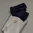 Travel Pillow Case 12x16 Size Set of 2 Zipper Closure Toddler Pillowcase 600 Thread Count 100% Soft Egyptian Cotton Travel Pillow Covers 12 x 16, Navy Blue Solid