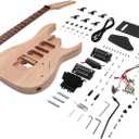 DIY Electric Guitar Kit Beginner Kit Mahogany Body Mahogany Neck