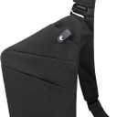 VADOO Sling Bag - Anti-theft Crossbody Shoulder Bag for Men and Women