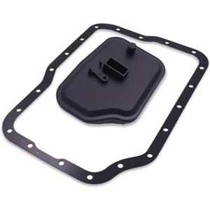 VEHICODE Automatic Transmission Filter and Gasket Kit, ATF Trans Fluid Filter & Oil Pan Gasket Compatible with Mazda 3 5 6 Protege, Ford Focus Transit Connect, Replace XS4Z7A098AB, FN01-21-500