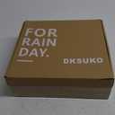 DKSUKO Waterproof Womens Rain Boots insulated,Lightweight Rubber fashion Boots in Gardening,Warm and Comfortable Wide Calf Rain Boots with Glossy in Outdoor (10, Black)