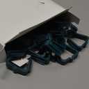 Christmas Light Hanger Clips Fascia Boards Clips 1 5/8 Inch Deck Banister Hanger Plastic Holiday Light Hooks for Outside Indoor Roof Gutter Fence Eave (Green, 50 PCS)