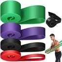 GPPNKC Resistance Band,Pull Up Assistance Bands, Workout Bands, Exercise Bands, Resistance Bands Set for Working Out with Door Anchor,Physical Therapy, Shape Body, Men and Women