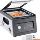 VEVOR Chamber Vacuum Sealer, 380W Vacuum Pump Power, Sealing Bag Packing Machine for Wet Foods, Meat, Compact Design with 11.5 in Sealing Length, Ideal Commercial Sealer for Professional and Home Use