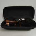 SPY Optic Piper, Rectangular Wrap Sunglasses, Color and Contrast Enhancing Lenses (Bronze Fade)