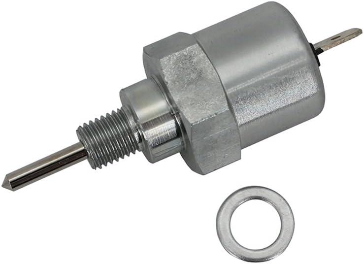 kipa Carburetor Fuel Cut Off Solenoid for 211882009 FD501D FD501V FD590V FE400D John Deere LX188 LX279 LX189 Tractor Part Number M122917 M774487 F510 F525 32701 4X2 Gator Solenoid New