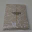 Heavy Duty Vinyl Tablecloth with Flannel Backing Waterproof Oil-Proof Plastic Table Cloth Stain-Resistant Wipeable Rectangle or Square Table Cover for Indoor and Outdoor (Beige Leaf,60x84 Inch)