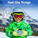 Children Ski Gloves Kids Waterproof Winter Outdoor Snowboard Warm Gloves for Boys Girls