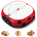 Safe Power Cardboard Cutter for Kids, STEM + STEAM Educational Toy for Boys and Girls Ages 5+, Upcycled Tool for DIY Cardboard Projects, Engineering & Creativity